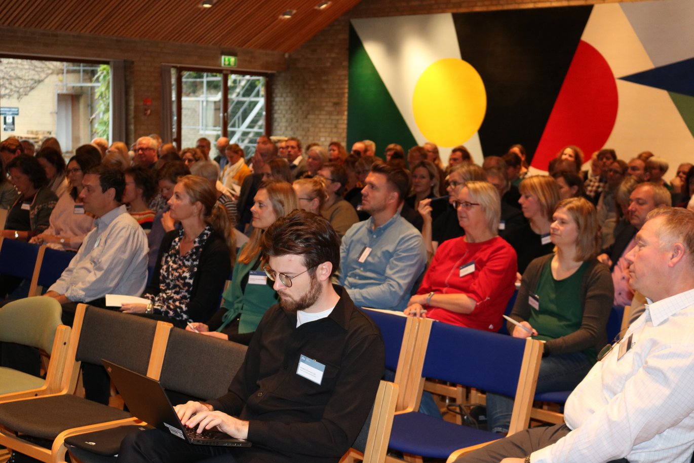 Der var fuldt hus med 150 deltagere til årets ViD-konference i Aarhus. Foto: Linda S. Sørensen.
